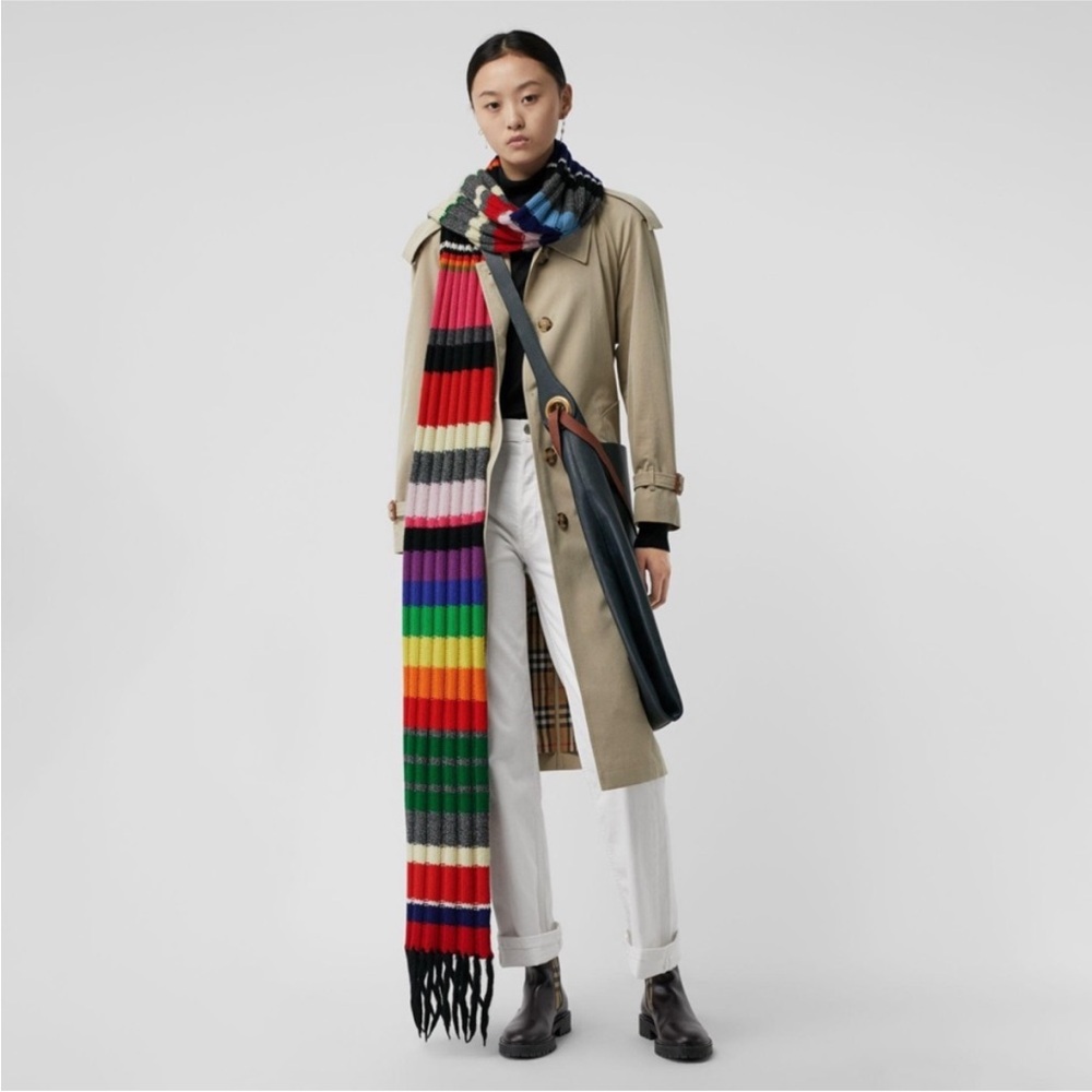 Burberry Striped Scarf